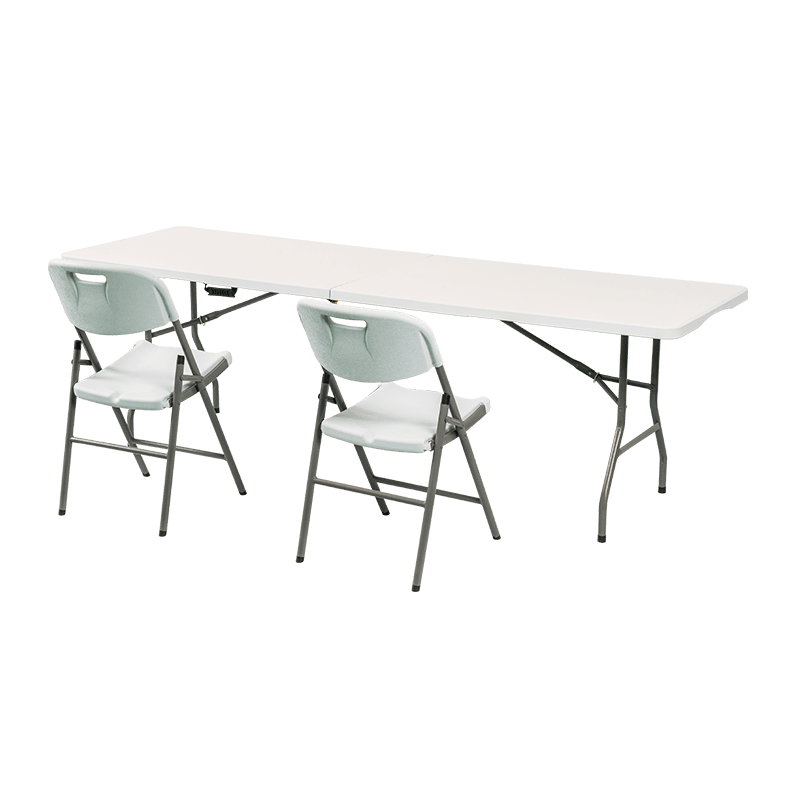 OEM/ODM 240cm Square Plastic Folding Table Manufacturers, Suppliers
